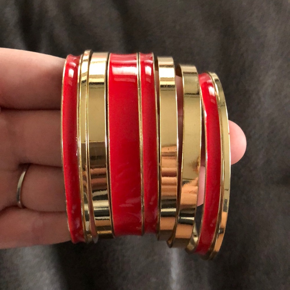 Red & Gold Bangles